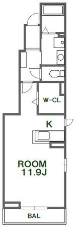 勝瑞駅 徒歩40分 1階の物件間取画像